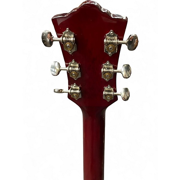 Used Guild Starfire Red Hollow Body Electric Guitar