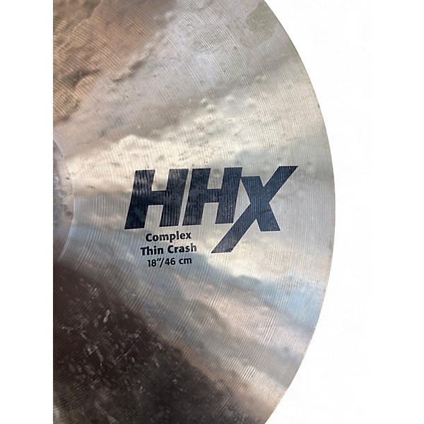 Used SABIAN 18in HHX COMPLEX THIN Cymbal