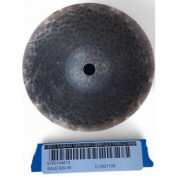Used SABIAN 18in HHX COMPLEX THIN Cymbal