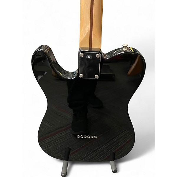 Used Fender Standard Telecaster Black Solid Body Electric Guitar