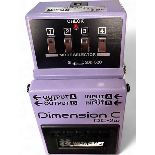 Used BOSS Dimension C DC-2W Effect Pedal