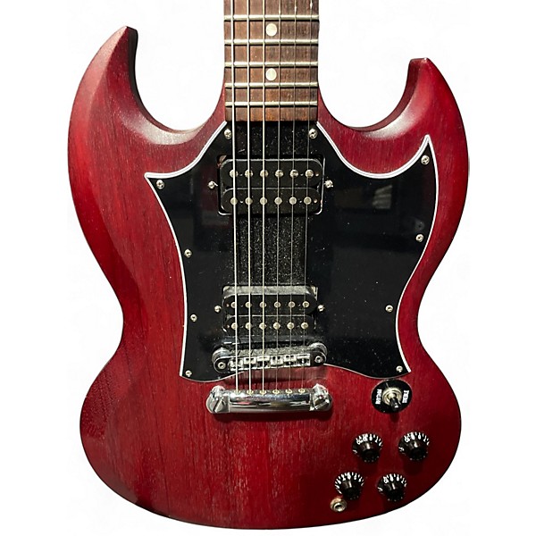 Used 2016 Gibson sg cherry solid body  matte cherry Solid Body Electric Guitar