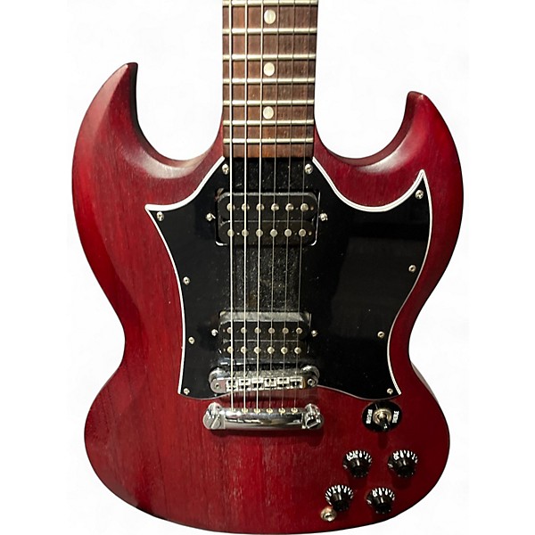 Used 2016 Gibson sg cherry solid body  matte cherry Solid Body Electric Guitar