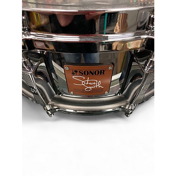 Used SONOR 14X5.5 STEVE SMITH SIGNATURE STEEL Drum