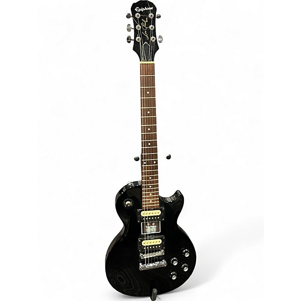 Used Epiphone Les Paul Standard Black Solid Body Electric Guitar