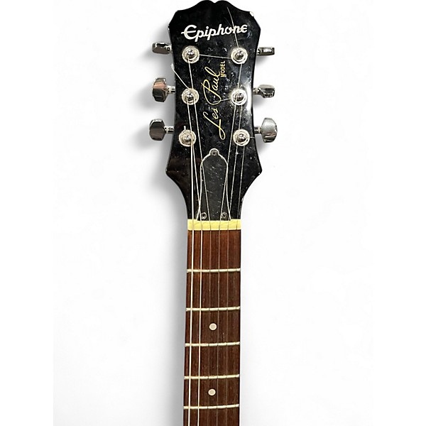 Used Epiphone Les Paul Standard Black Solid Body Electric Guitar