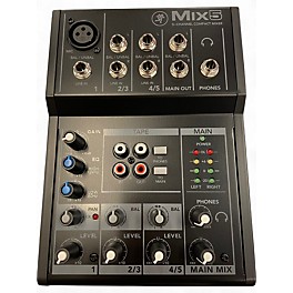 Used Mackie MIX 5 Unpowered Mixer
