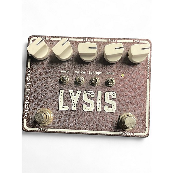 Used SolidGoldFX LYSIS Effect Pedal