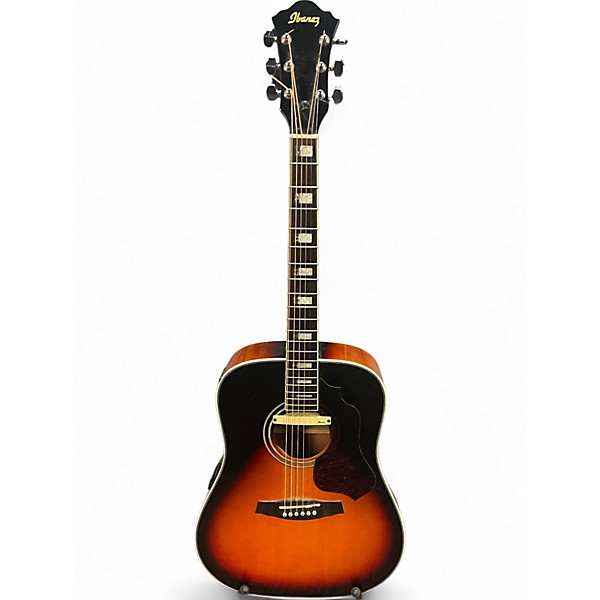 Used Ibanez sge3220vs Tobacco Burst Acoustic Electric Guitar