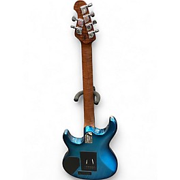 Used Ernie Ball Music Man L4 BLUE Solid Body Electric Guitar