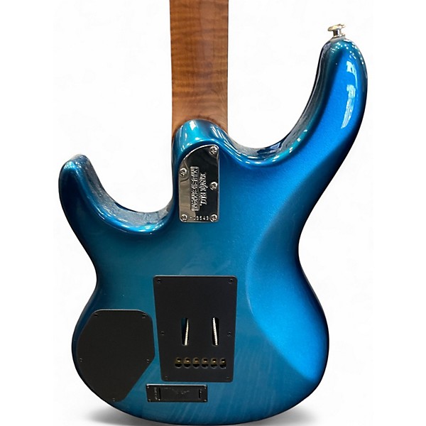 Used Ernie Ball Music Man L4 BLUE Solid Body Electric Guitar