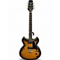 Used Hamer ECHOTONE 2 Color Sunburst Hollow Body Electric Guitar thumbnail