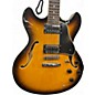 Used Hamer ECHOTONE 2 Color Sunburst Hollow Body Electric Guitar