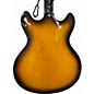 Used Hamer ECHOTONE 2 Color Sunburst Hollow Body Electric Guitar