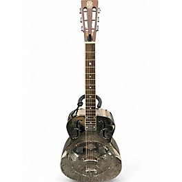 Used Republic RESONATOR Silver Resonator Guitar