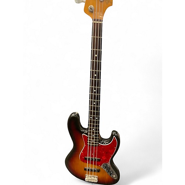 Used Fender 60S JAZZ BASS 3 Color Sunburst Electric Bass Guitar