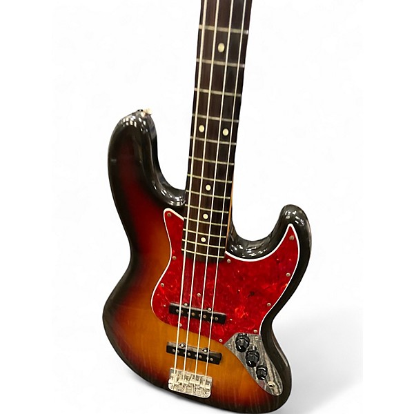 Used Fender 60S JAZZ BASS 3 Color Sunburst Electric Bass Guitar