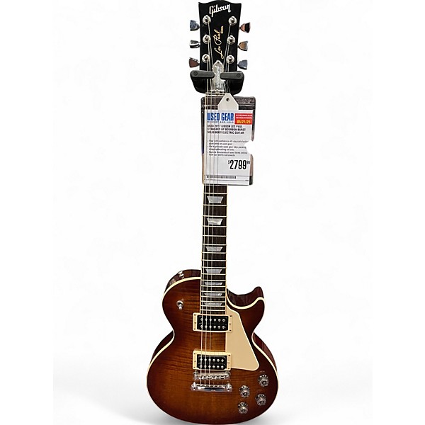 Used 2017 Gibson Les Paul Standard HP Bourbon Burst Solid Body Electric Guitar