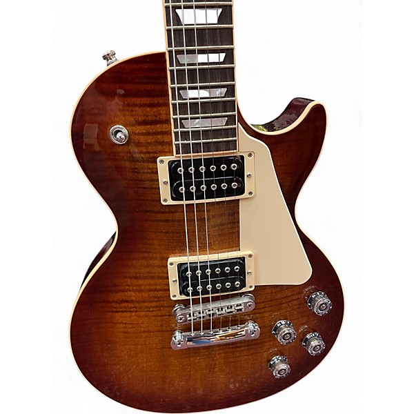 Used 2017 Gibson Les Paul Standard HP Bourbon Burst Solid Body Electric Guitar