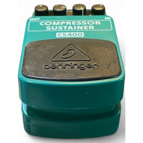 Used Behringer CS400 Compressor Sustainer Effect Pedal