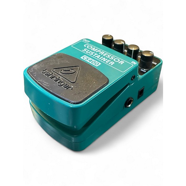 Used Behringer CS400 Compressor Sustainer Effect Pedal