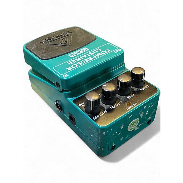 Used Behringer CS400 Compressor Sustainer Effect Pedal