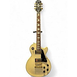Used Epiphone Les Paul Custom Alpine White Solid Body Electric Guitar