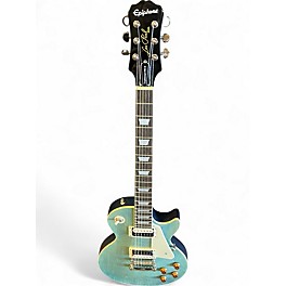 Used Epiphone Les Paul Traditional PRO II Ocean Blue Solid Body Electric Guitar