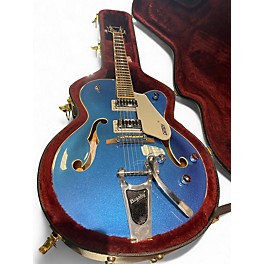 Used Gretsch Guitars G5420T Electromatic Blue Hollow Body Electric Guitar