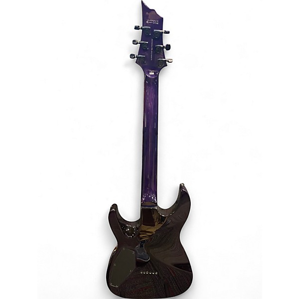Used ESP LTD H200 Trans Purple Solid Body Electric Guitar