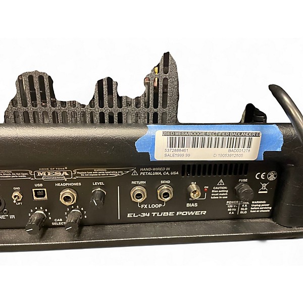 Used MESA/Boogie RECTIFIER BADLANDER EL34 100 Tube Guitar Amp Head