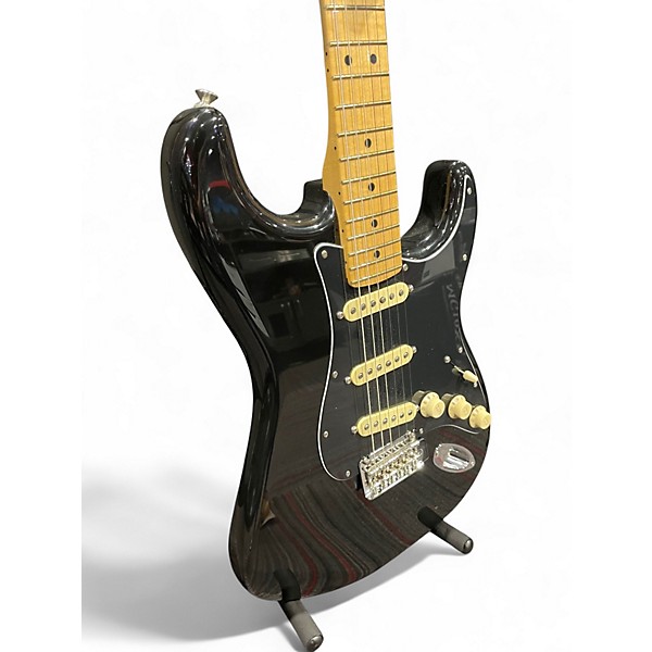 Used Fender Player Stratocaster Black Solid Body Electric Guitar