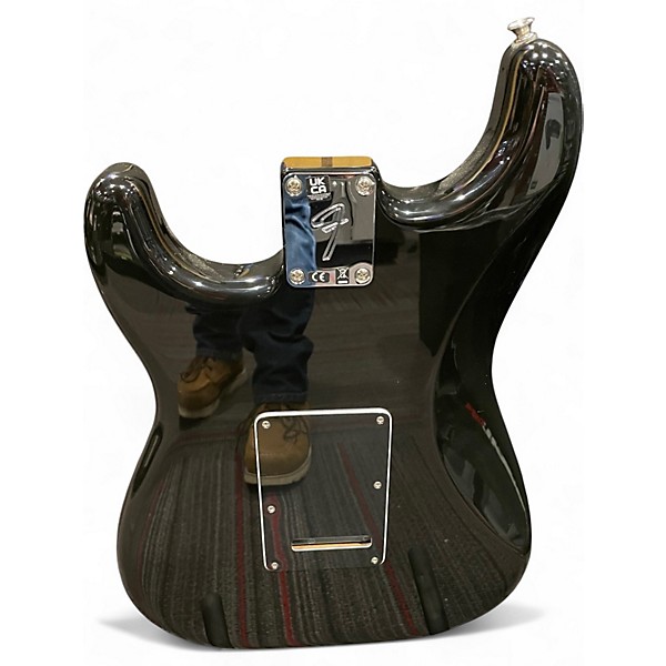 Used Fender Player Stratocaster Black Solid Body Electric Guitar