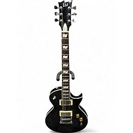 Used ESP LTD EC256 Trans Charcoal Solid Body Electric Guitar