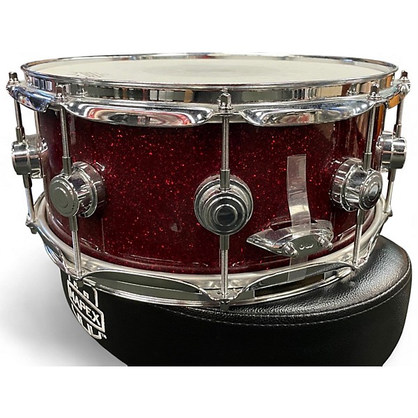 Used DW 5 Piece Collector's Series Ruby Drum Kit