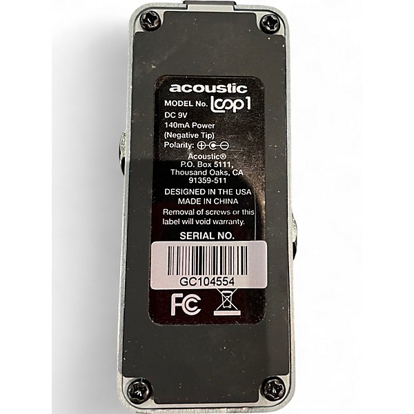 Used Acoustic loop1 Pedal