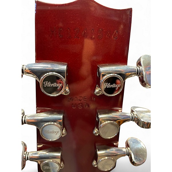 Used 2024 Heritage H-150 CUSTOM Dark Cherry Burst Solid Body Electric Guitar