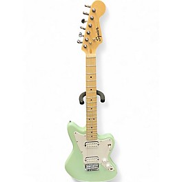 Used Squier Mini Jazzmaster Surf Green Electric Guitar