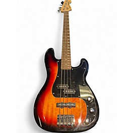 Used Squier Affinity Precision Bass 3 Tone Sunburst Electric Bass Guitar