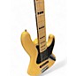 Used Fender American Deluxe Precision Bass V Natural Electric Bass Guitar