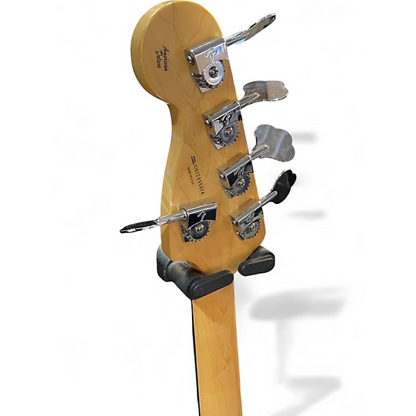 Used Fender American Deluxe Precision Bass V Natural Electric Bass Guitar