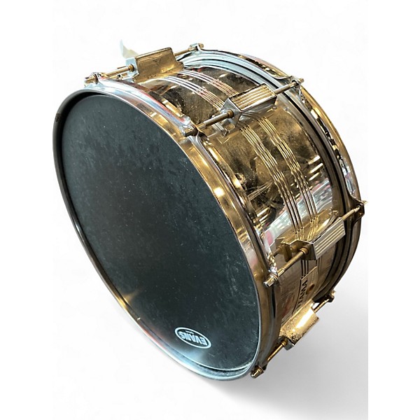 Used TAMA 14X5 Rockstar Series Snare Silver Drum