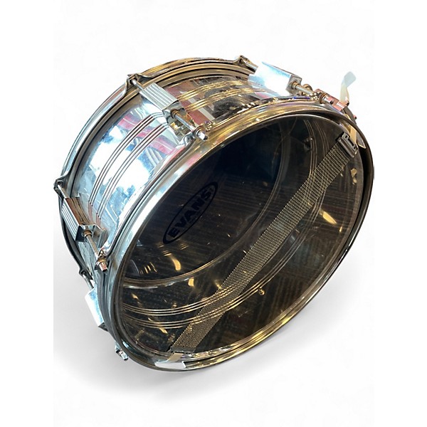 Used TAMA 14X5 Rockstar Series Snare Silver Drum