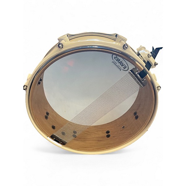 Used ddrum 14X5 Reflex snare White Drum
