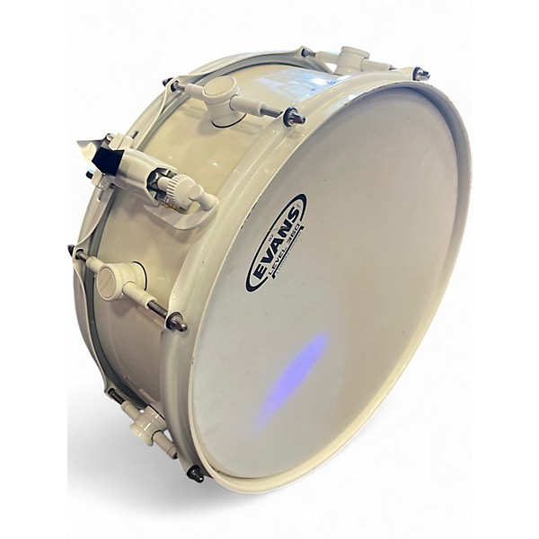 Used ddrum 14X5 Reflex snare White Drum