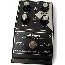 Used Moog Minifooger MF Drive Effect Pedal