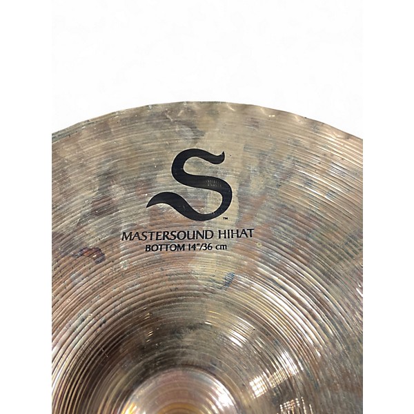 Used Zildjian 14in S Family Mastersound Hi-Hats Pair Cymbal