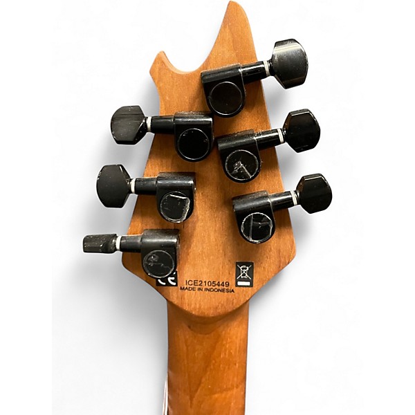 Used EVH Wolfgang Standard Silver Solid Body Electric Guitar