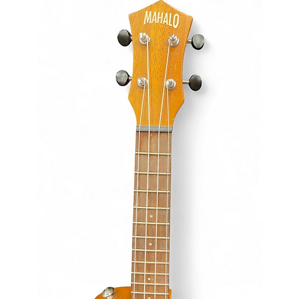 Used Mahalo EUK 200 UKULELE Amber Ukulele