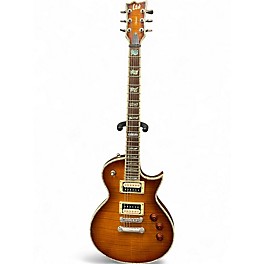 Used ESP LTD EC1000 Deluxe AMBERBURST Solid Body Electric Guitar